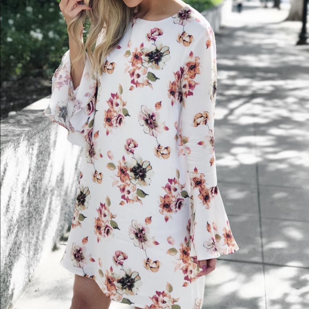 Spring flower fleur dress